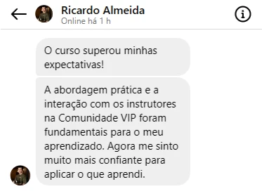 Depoimento de aluna da Formação Jornada Holística
